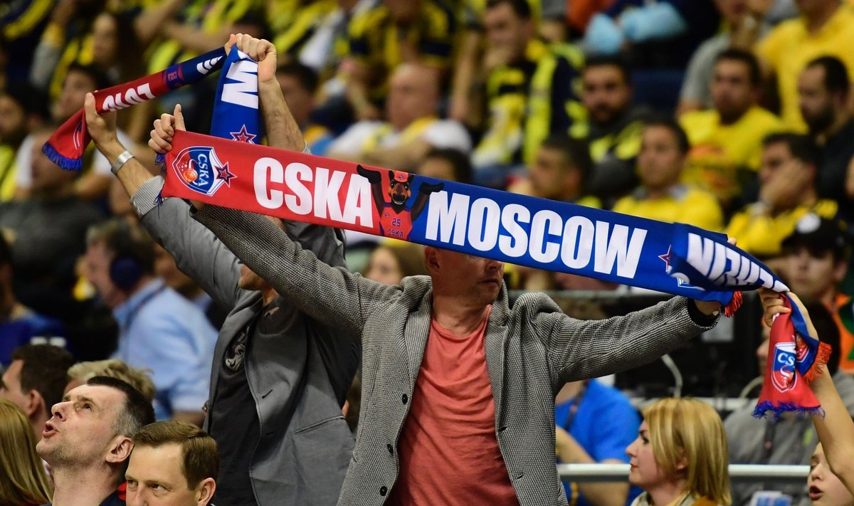 CSKA fännid Euroliiga finaalis