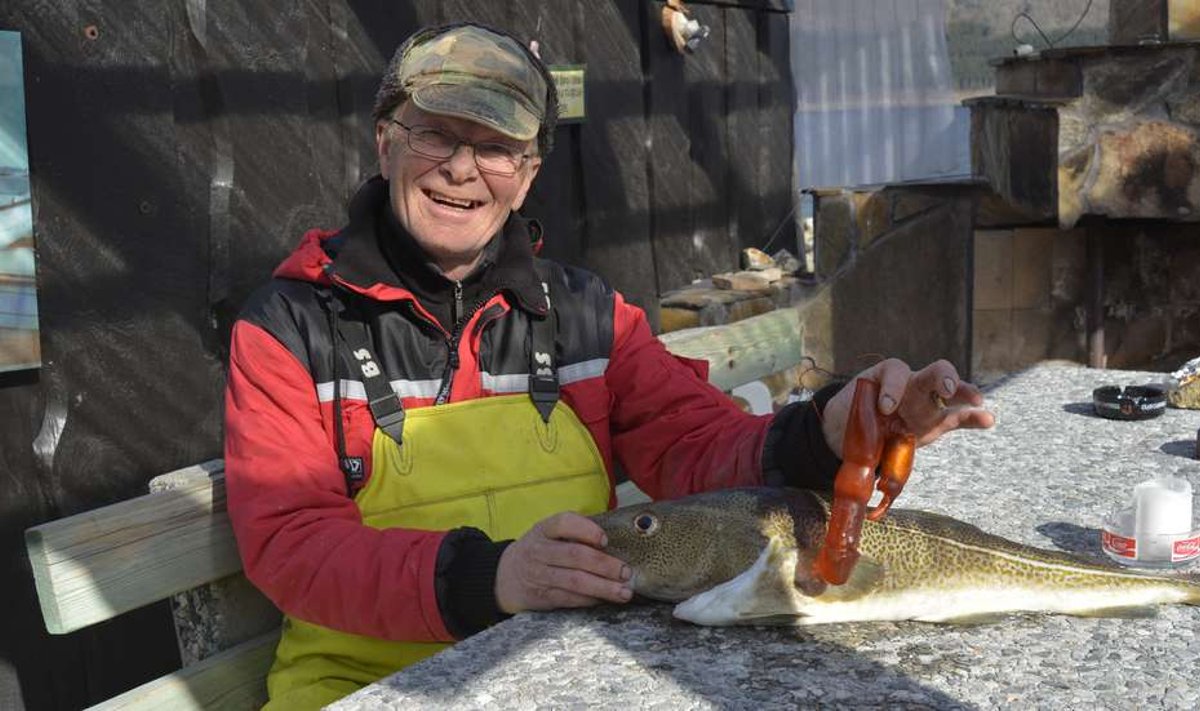 Norra kalamees leidis tursa kõhust dildo