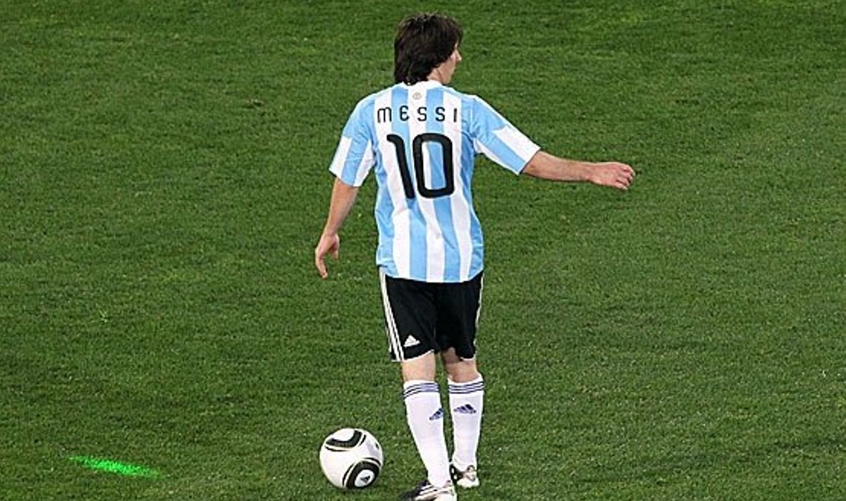 Lionel Messi & laserkiir