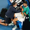 Australian Openi päeva kokkuvõte: Djokovic jättis trenni ära, Medvedevi treener jalutas keset mängu minema, uus koroonapaanika