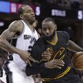 VIDEO: Spurs ja Cavaliers pidasid suure lisaajaduelli, Leonardilt 41 punkti