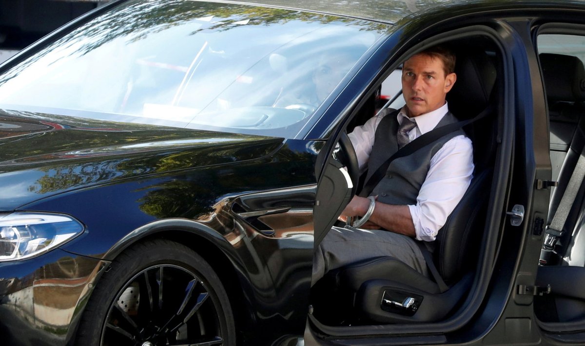 Tom Cruise 2020. aasta oktoobris "Võimatu missioon 7" võtetel.