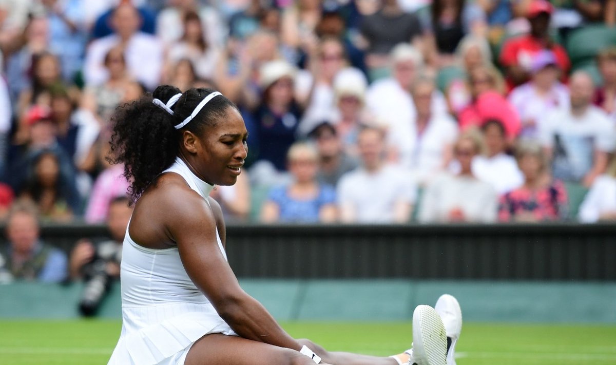 Serena Williams pole väljakuga rahul