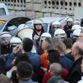 Массовые акции протеста в Белграде. Демонстранты требуют отставки президента Вучича