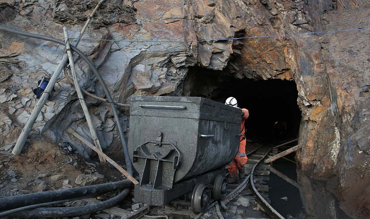 Boliivia tsingimaagi- ja hõbedakaevandus