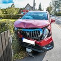 ФОТО | В столкновении BMW и Suzuki пострадал человек