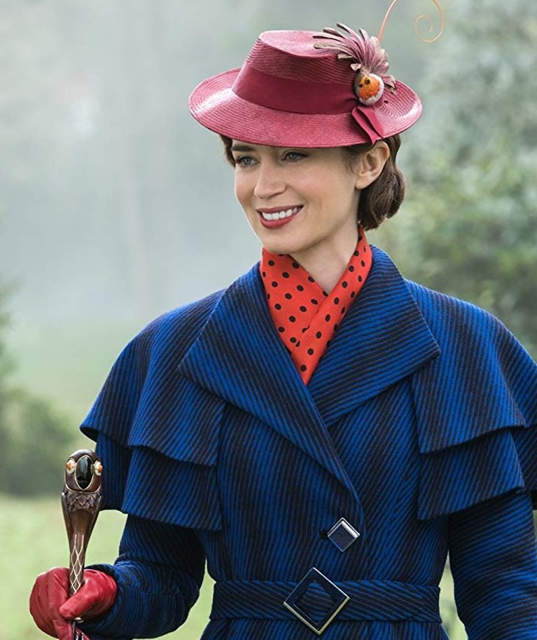 Mary Poppins (Emily Blunt).