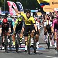 ВИДЕО | Михкельс занял шестое место на этапе Джиро д’Италия