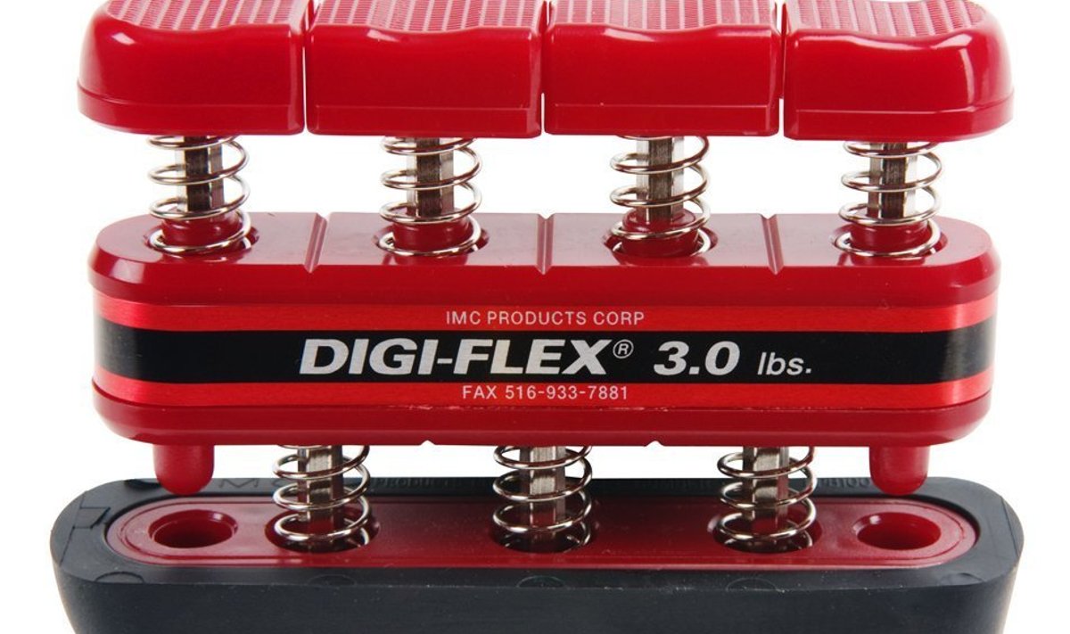  Digi-Flex on suurepärane vahend käte ja sõrmede treenimiseks.