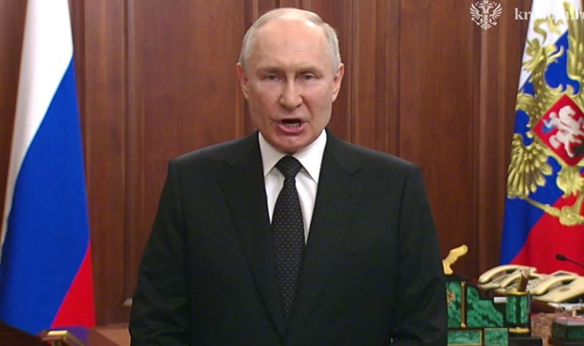 Vladimir Putini erakorraline pöördumine 24. juunil