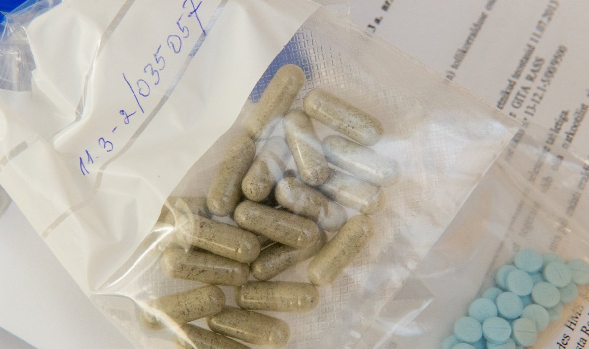 Konfiskeeritud narkootikumid