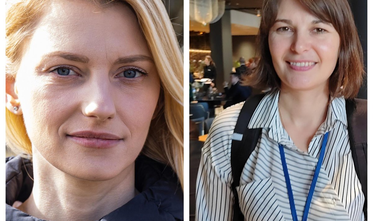 Johanna-Maria Lehtme ja Daria Kaleniuk
