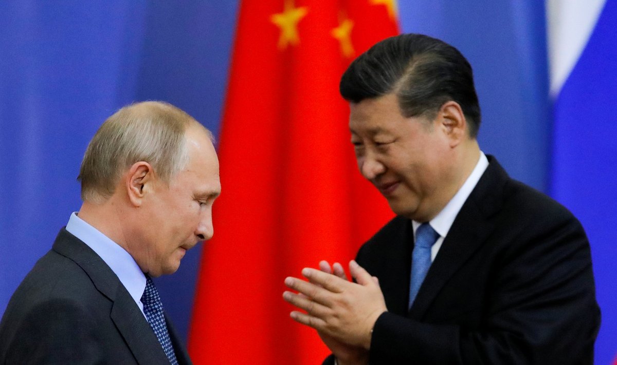 PUTIN JA XI: Hiinale tähendaks Venemaa aitamine praegu suuri majanduslikke riske.