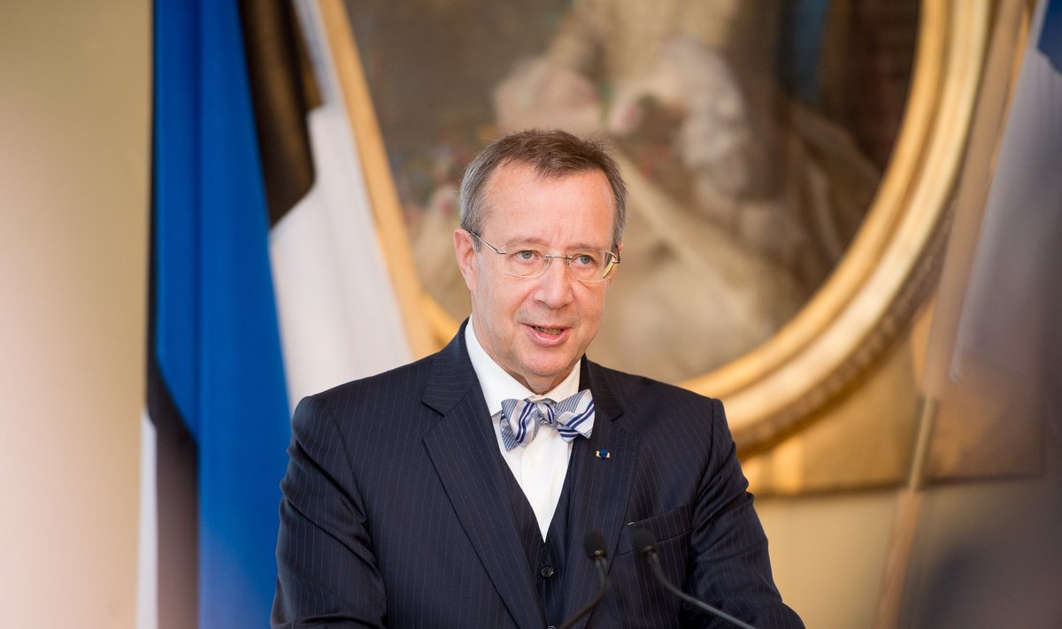 Estonian President Toomas Hendrik Ilves