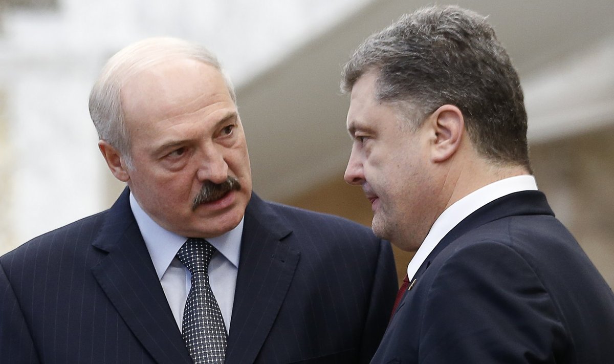 Lukašenka ja Porošenko