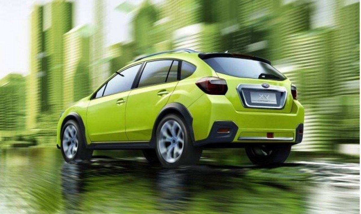 Subaru järgmine uudismudel on Imprezal põhinev pargimaastur. 