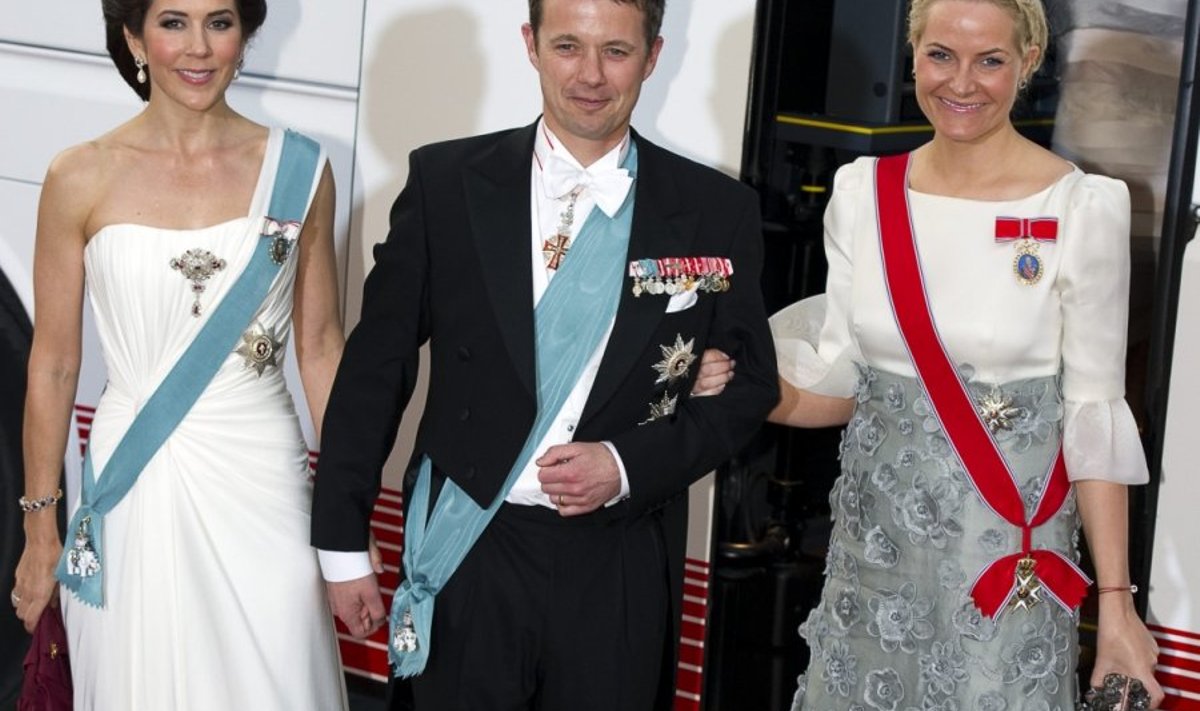 Kroonprintsess Mary, kroonprints Frederik, printsess Mette Marit